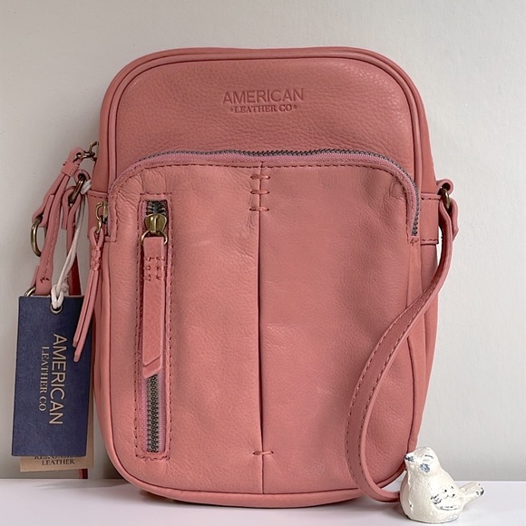 American Leather Co Handbags - American Leather Co. Cleveland NS Crossbody In Sunkissed New With Tag 🏷️